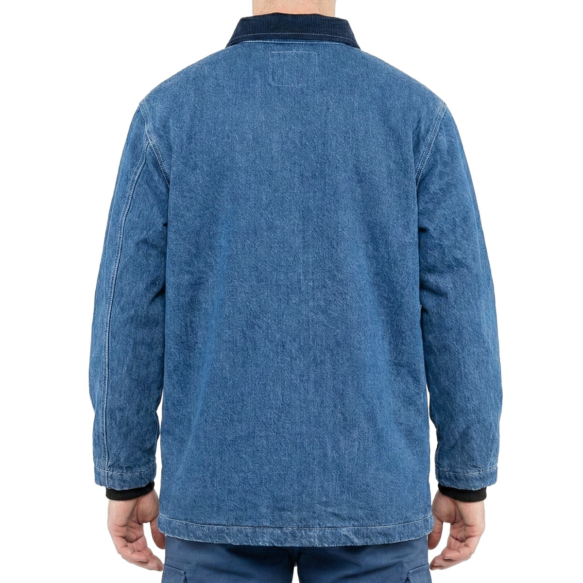 The Denim Chore Coat Style 1950