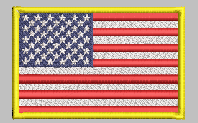 American Flag Patch