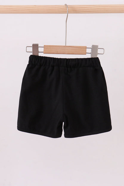 Premium Black drawstring shorts