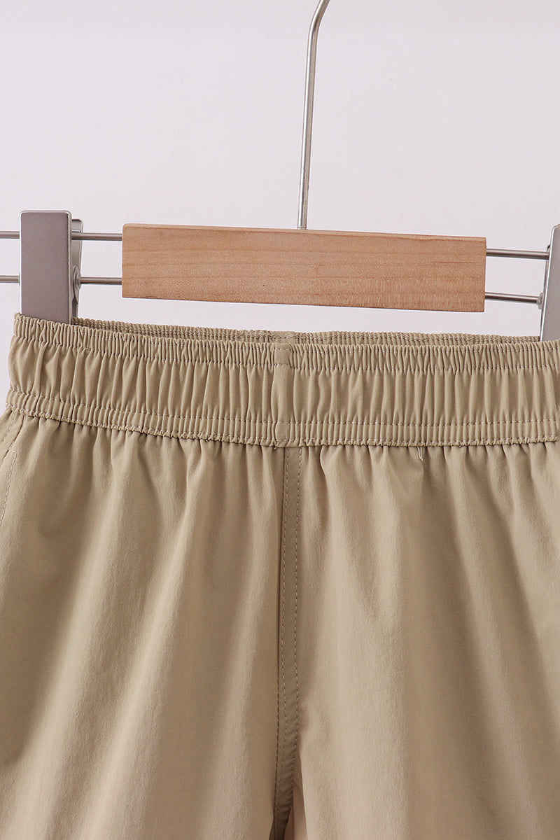 Tan everyday shorts