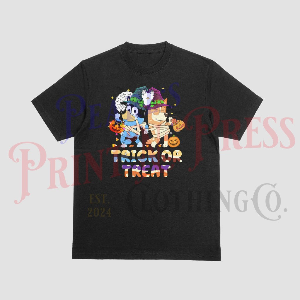 Bluey Trick or Treat T-Shirt