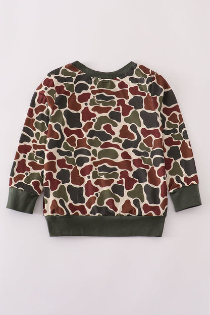 Camouflage dad&me sweatshirt