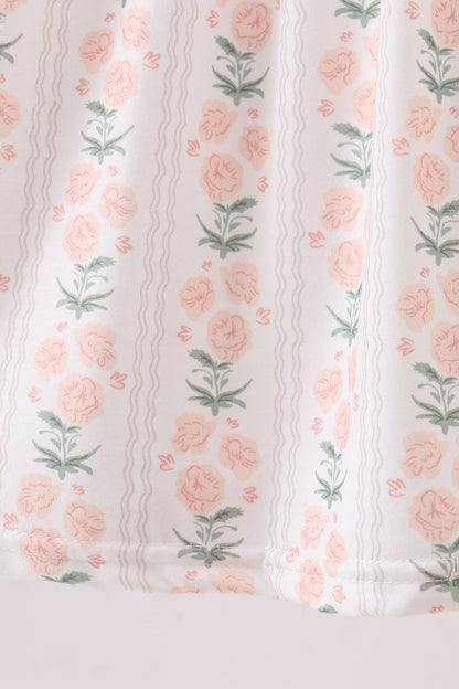 Sage floral mom&me dress